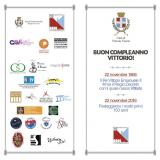 ... manifesto "Buon compleanno Vittorio" per i 150 anni del comune di Vittorio Veneto ...